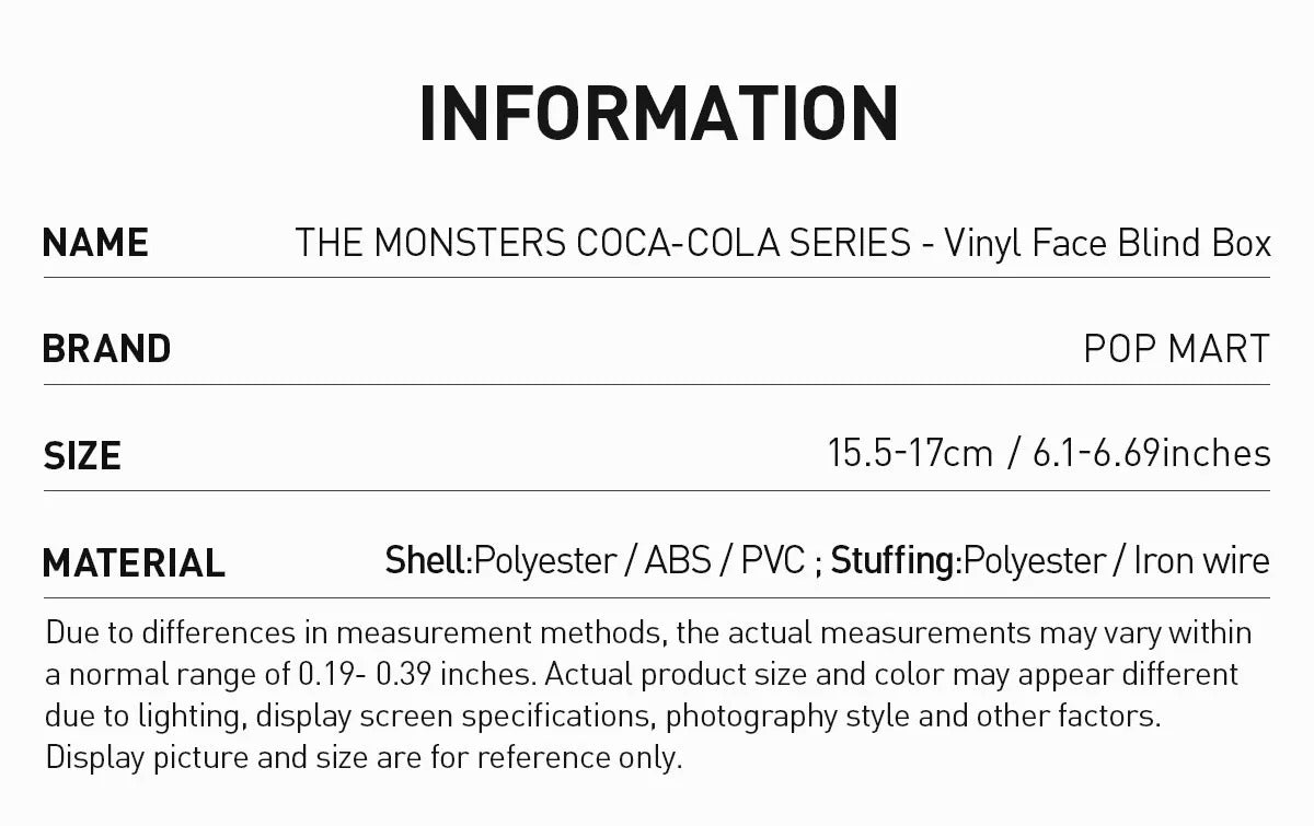 LABUBU The Monsters Coca Cola Series